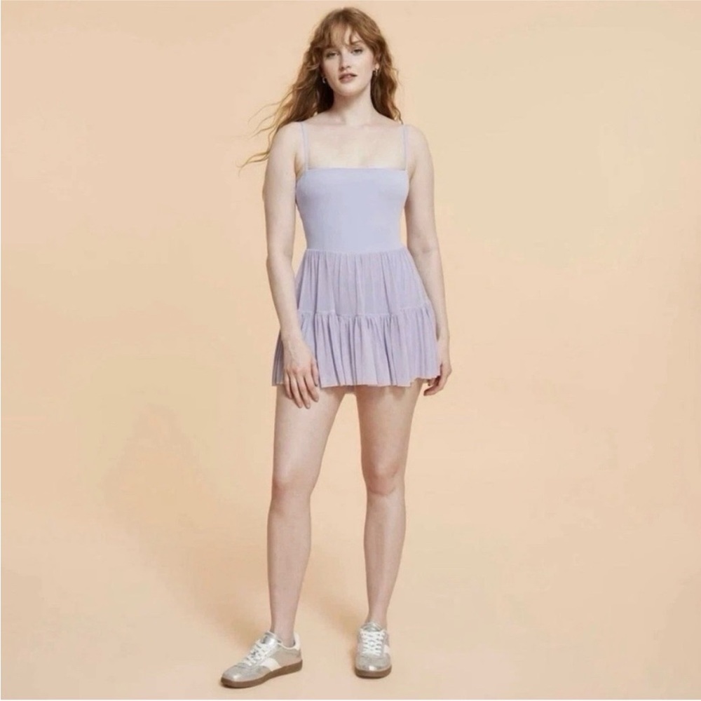 Chic Lavender Mini Dress